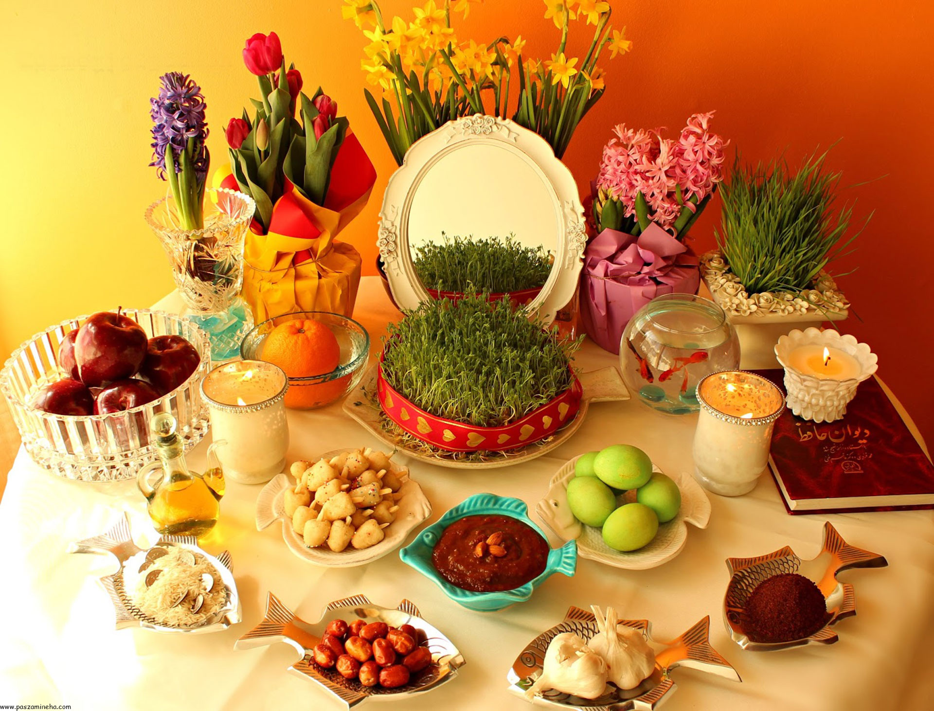 خواص خوراکی های شش سین از هفت سین نوروز